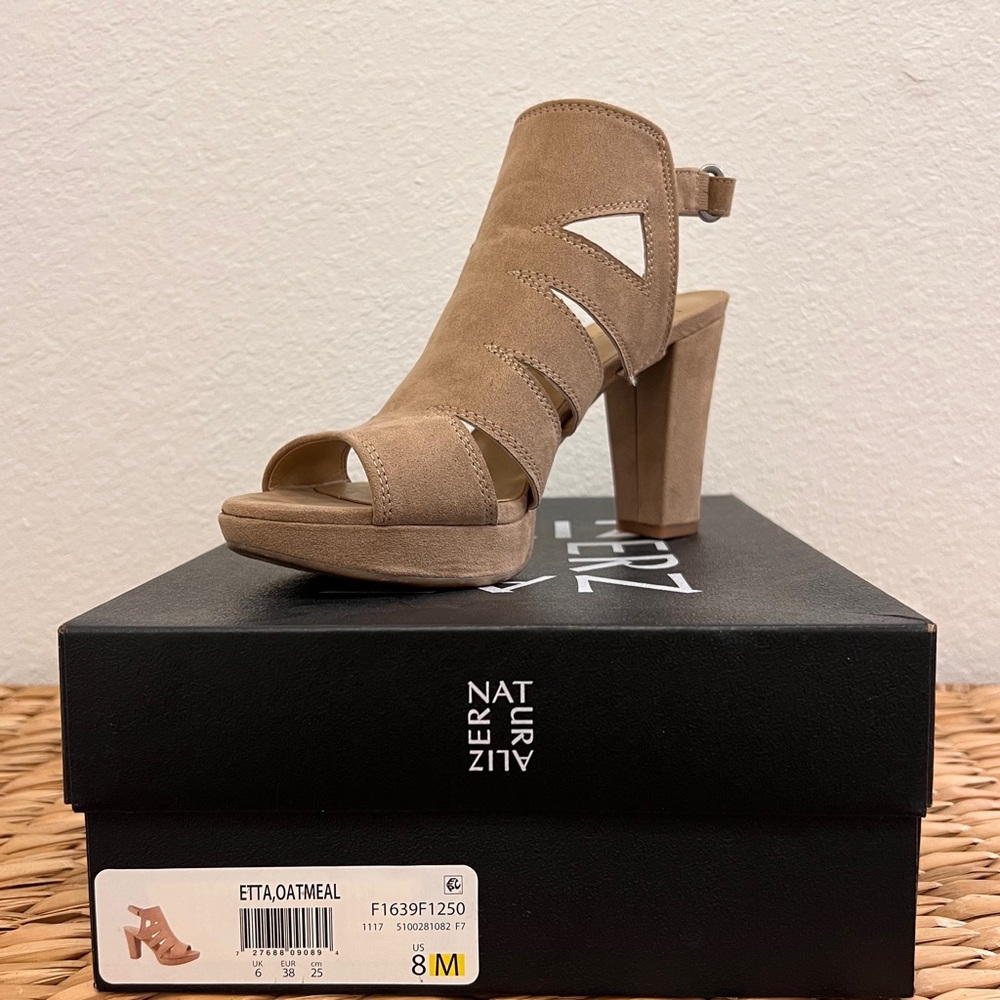 Tan Platform Heels
